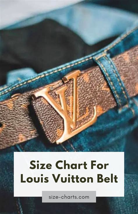 people with lv belt|Lv Belt size chart women's.